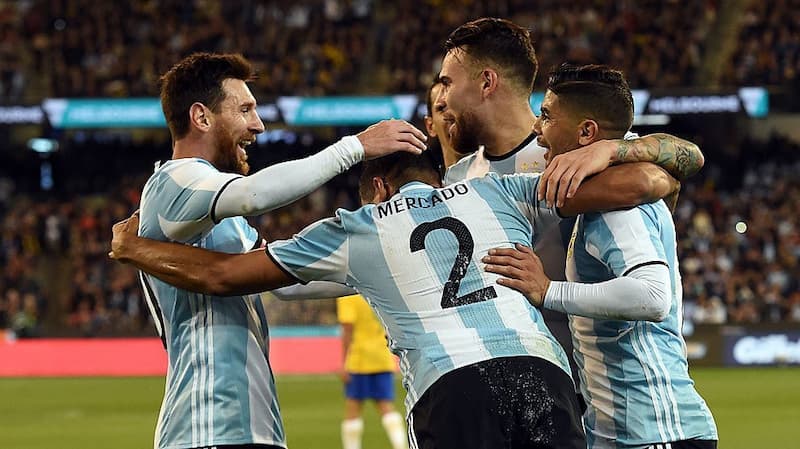 Soi kèo châu Á, kèo chấp Argentina vs Brazil