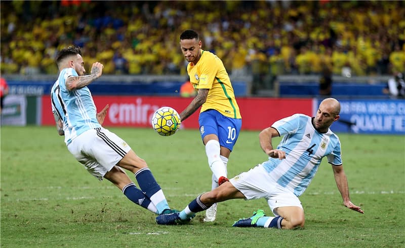 Soi kèo tài xỉu Argentina vs Brazil