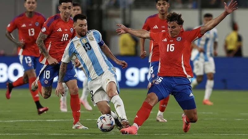Soi kèo tài xỉu Chile vs Argentina