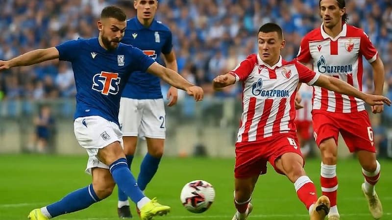 Soi kèo tài xỉu Crvena Zvezda vs Lech Poznan