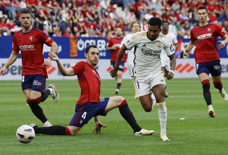 Soi kèo châu Á, kèo chấp Real Madrid vs Osasuna